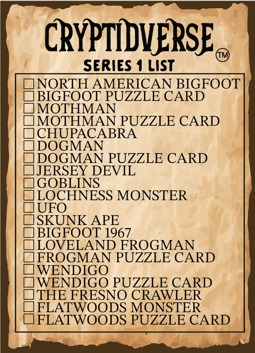 Cryptidverse Collector Cards Series 1